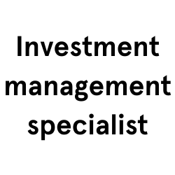 Investment management specialist